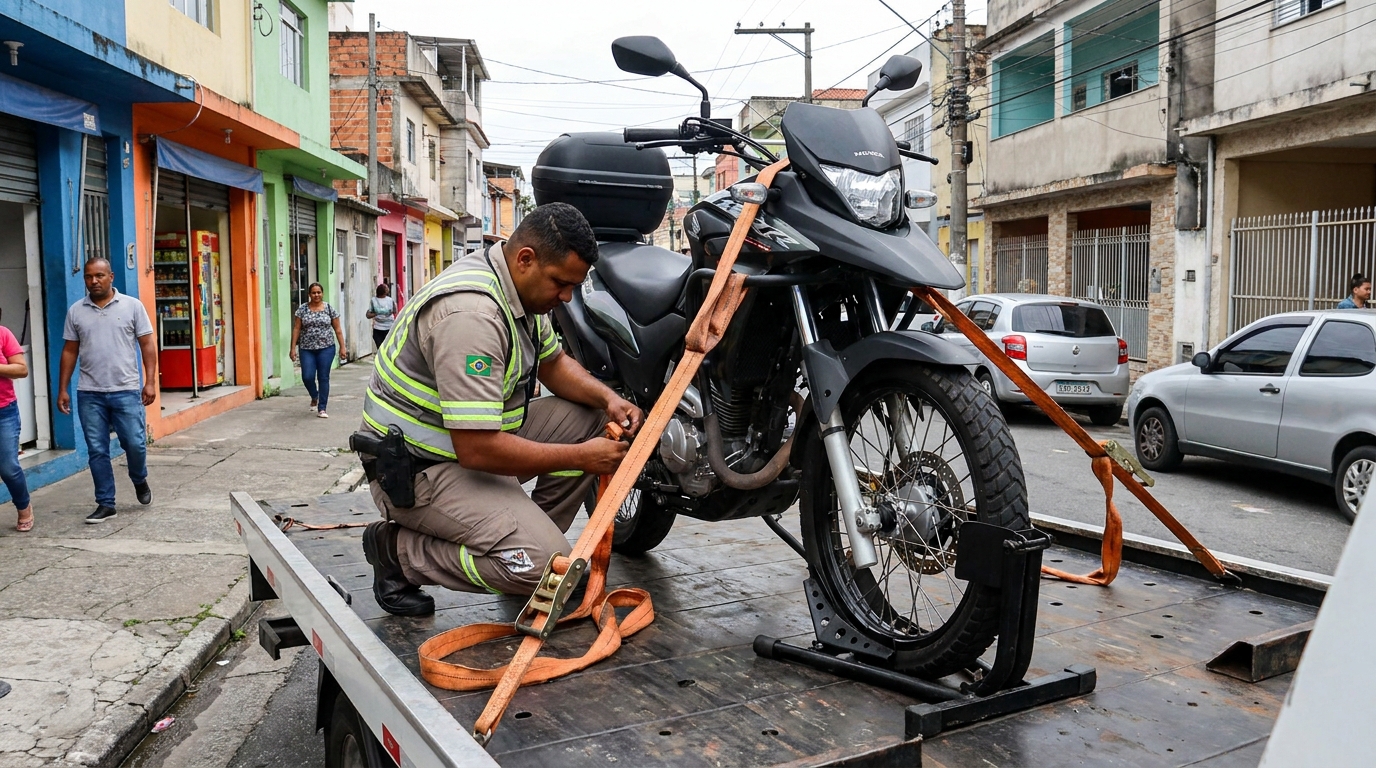 Transporte de Motocicleta em São Luís‑MA
